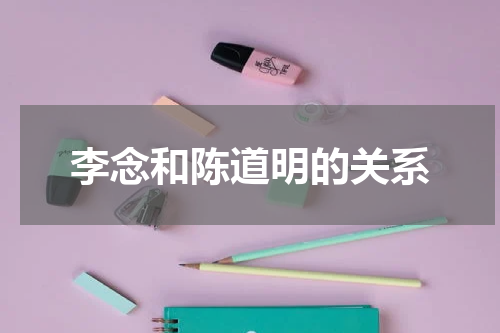 李念和陈道明的关系
