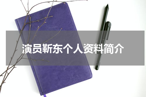 演员靳东个人资料简介