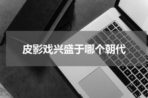 皮影戏兴盛于哪个朝代