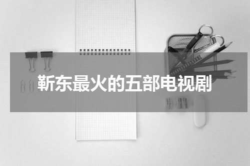 靳东最火的五部电视剧