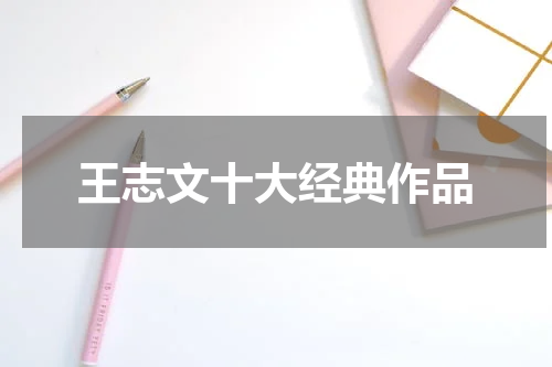 王志文十大经典作品