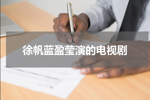 徐帆蓝盈莹演的电视剧