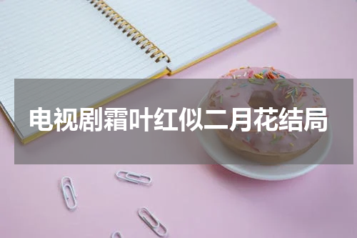 电视剧霜叶红似二月花结局