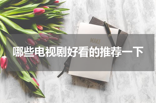 哪些电视剧好看的推荐一下