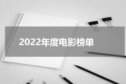 2022年度电影榜单