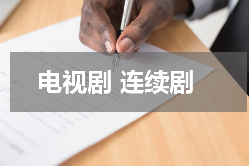 电视剧 连续剧