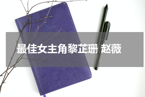 最佳女主角黎芷珊 赵薇