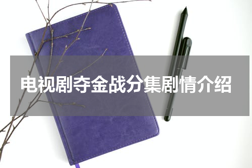 电视剧夺金战分集剧情介绍