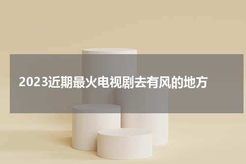 2023近期最火电视剧去有风的地方