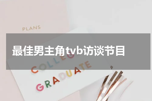 最佳男主角tvb访谈节目