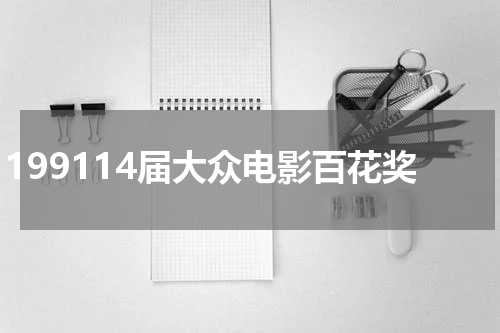 199114届大众电影百花奖