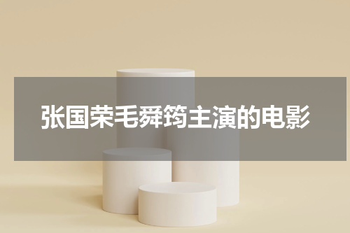 张国荣毛舜筠主演的电影