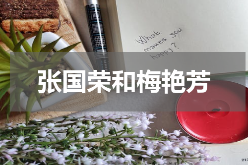 张国荣和梅艳芳