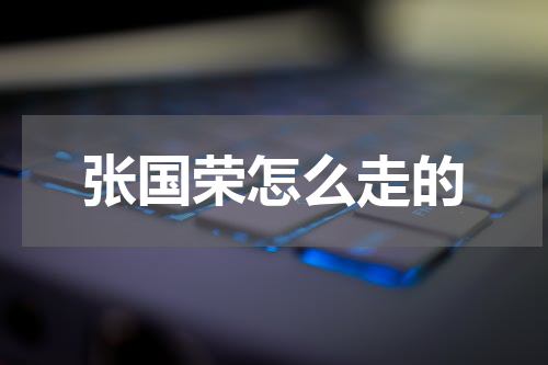 张国荣怎么走的