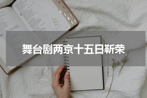舞台剧两京十五日靳荣