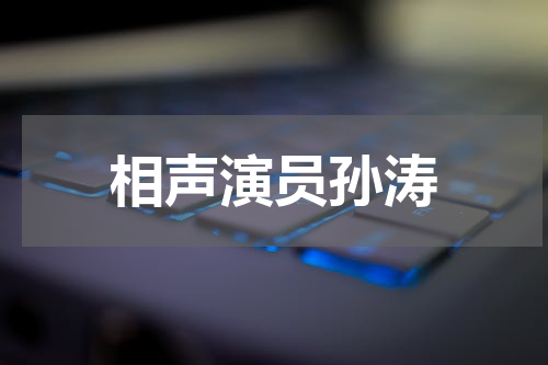 相声演员孙涛
