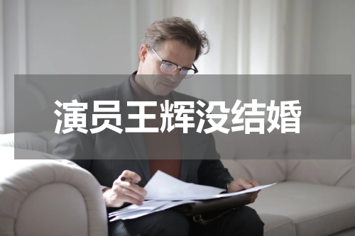 演员王辉没结婚