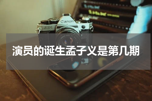 演员的诞生孟子义是第几期