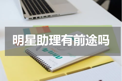 明星助理有前途吗