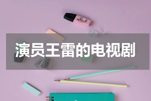 演员王雷的电视剧