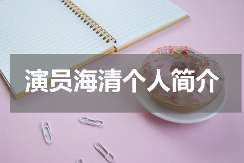 演员海清个人简介