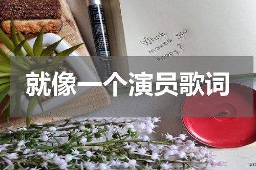 就像一个演员歌词