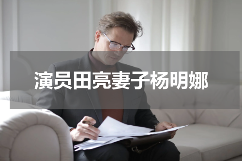 演员田亮妻子杨明娜