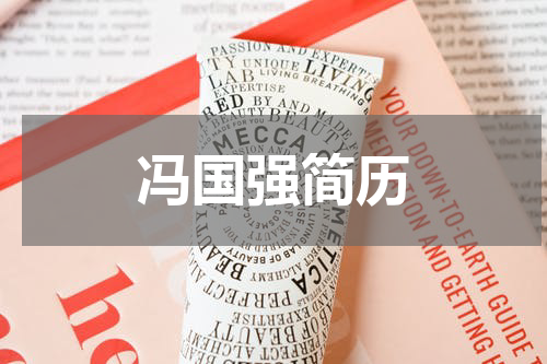冯国强简历