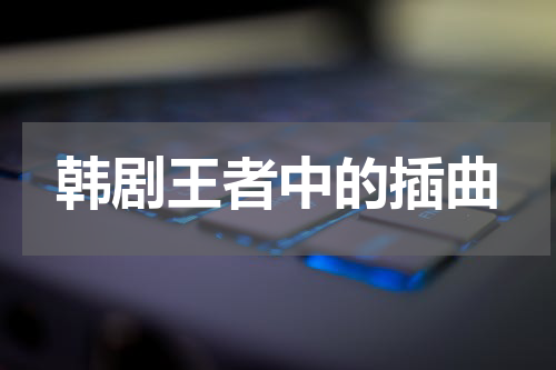 韩剧王者中的插曲