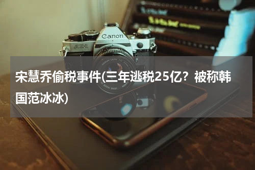宋慧乔偷税事件(三年逃税25亿？被称韩国范冰冰)