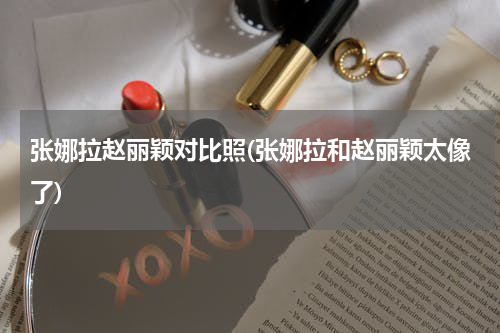 张娜拉赵丽颖对比照(张娜拉和赵丽颖太像了)