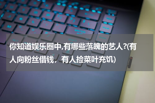 你知道娱乐圈中,有哪些落魄的艺人?(有人向粉丝借钱，有人捡菜叶充饥)