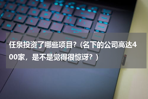 任泉投资了哪些项目？(名下的公司高达400家，是不是觉得很惊讶？)
