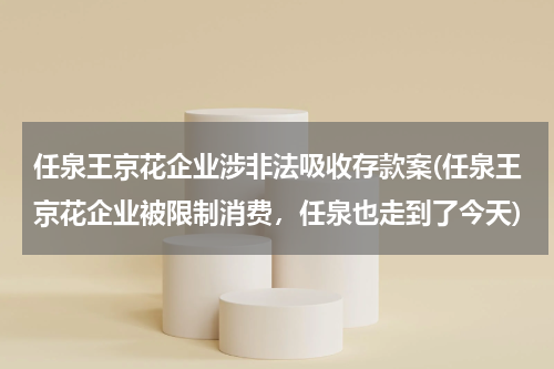 任泉王京花企业涉非法吸收存款案(任泉王京花企业被限制消费，任泉也走到了今天)